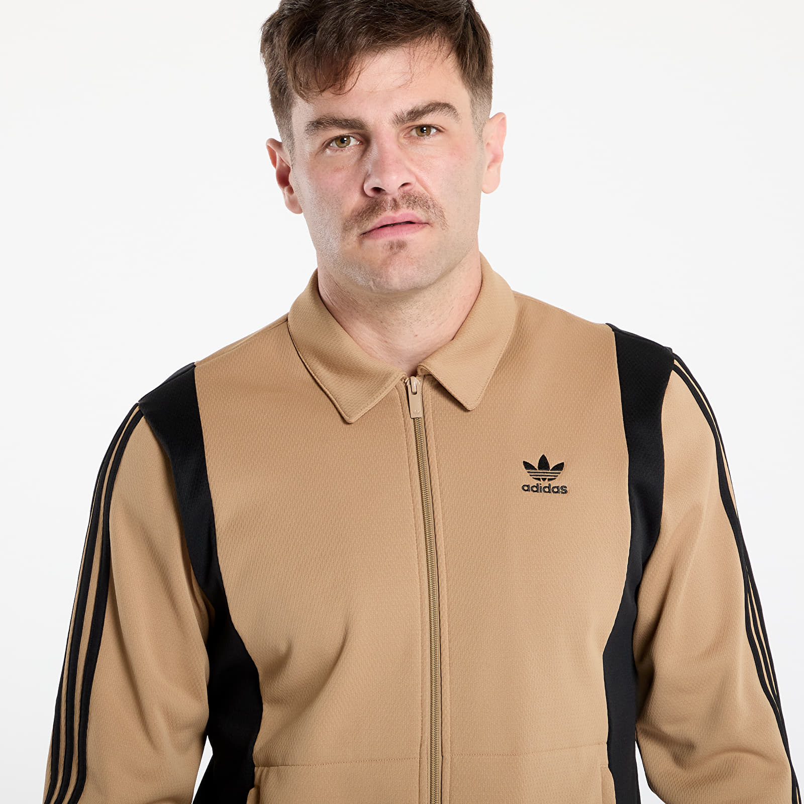 Men's jackets adidas Adicolor Panel Track Top Cardboard