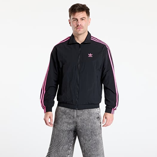 Chaqueta adidas Adicolor Woven Firebird Track Top Black/ Lucid Pink