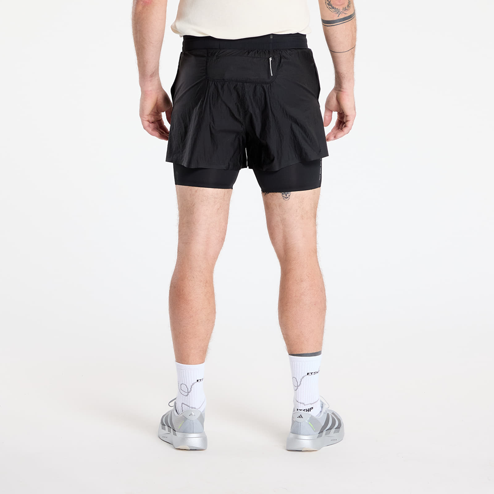 Pantalones cortos para hombre adidas Adi365 H.Koumori Running 2-In-1 Shorts Black