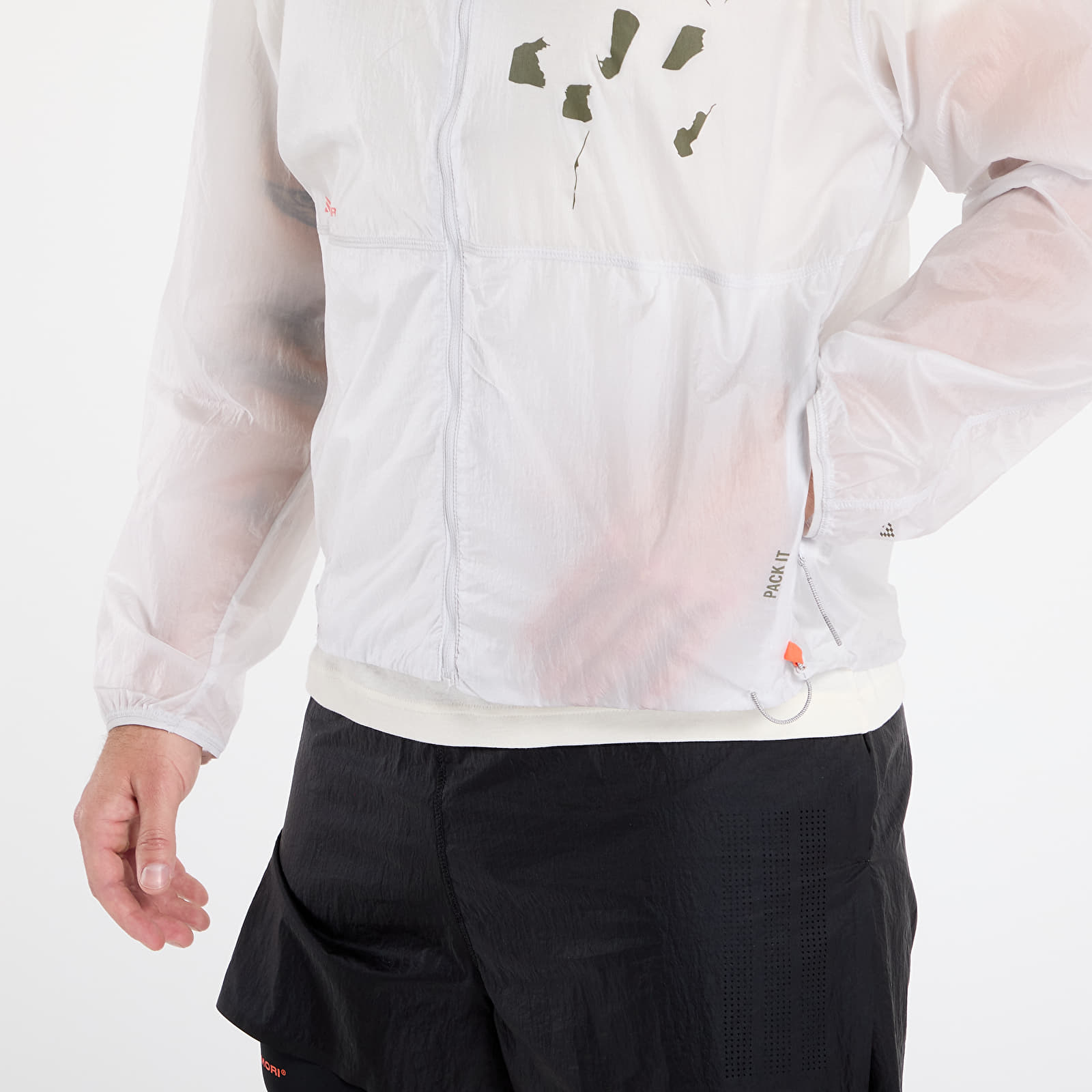 Chaquetas de hombre adidas Adi365 H.Koumori Running Coach Jacket Grey One/ Black