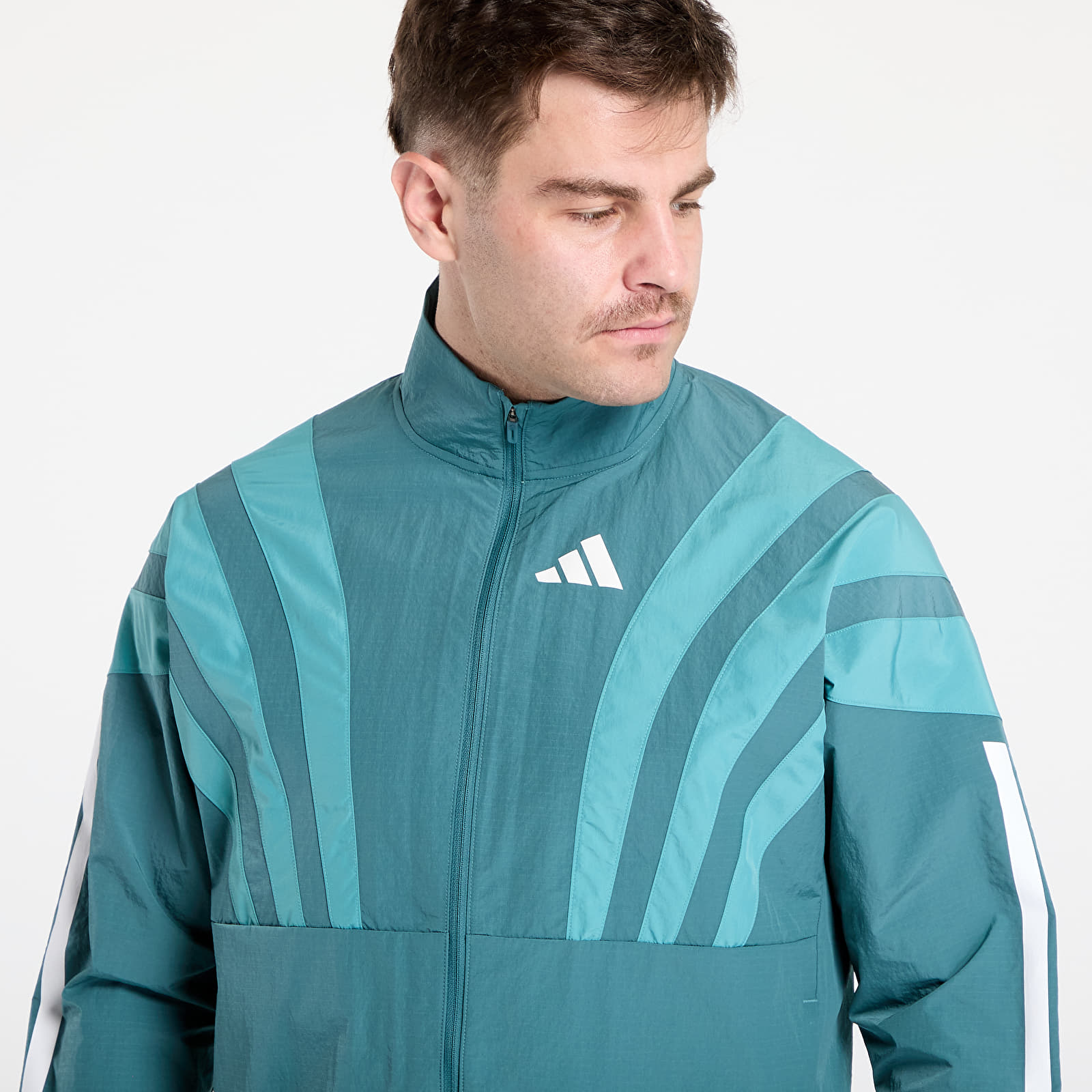 Chaquetas de hombre adidas Adizero Archive Running Jacket Preloved Teal/ Carbon