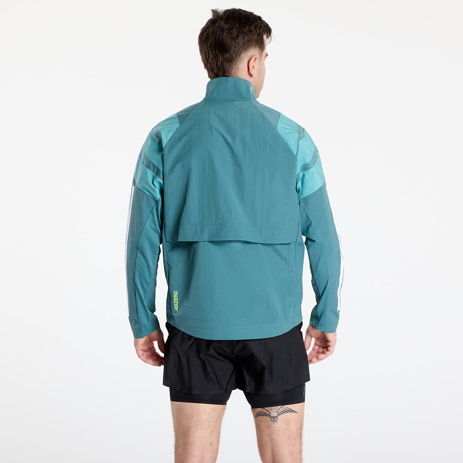 Chaquetas de hombre adidas Adizero Archive Running Jacket Preloved Teal/ Carbon