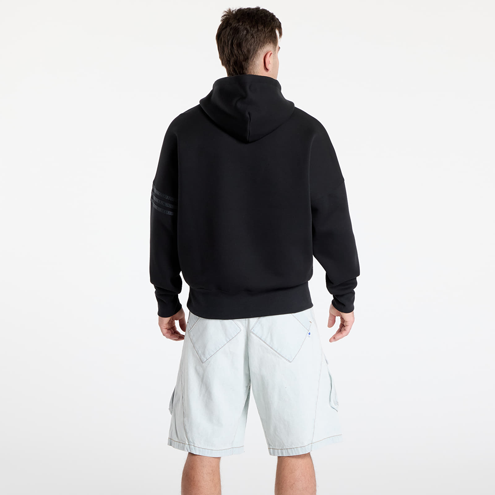Pánské mikiny adidas Neuclassics Hoodie Black
