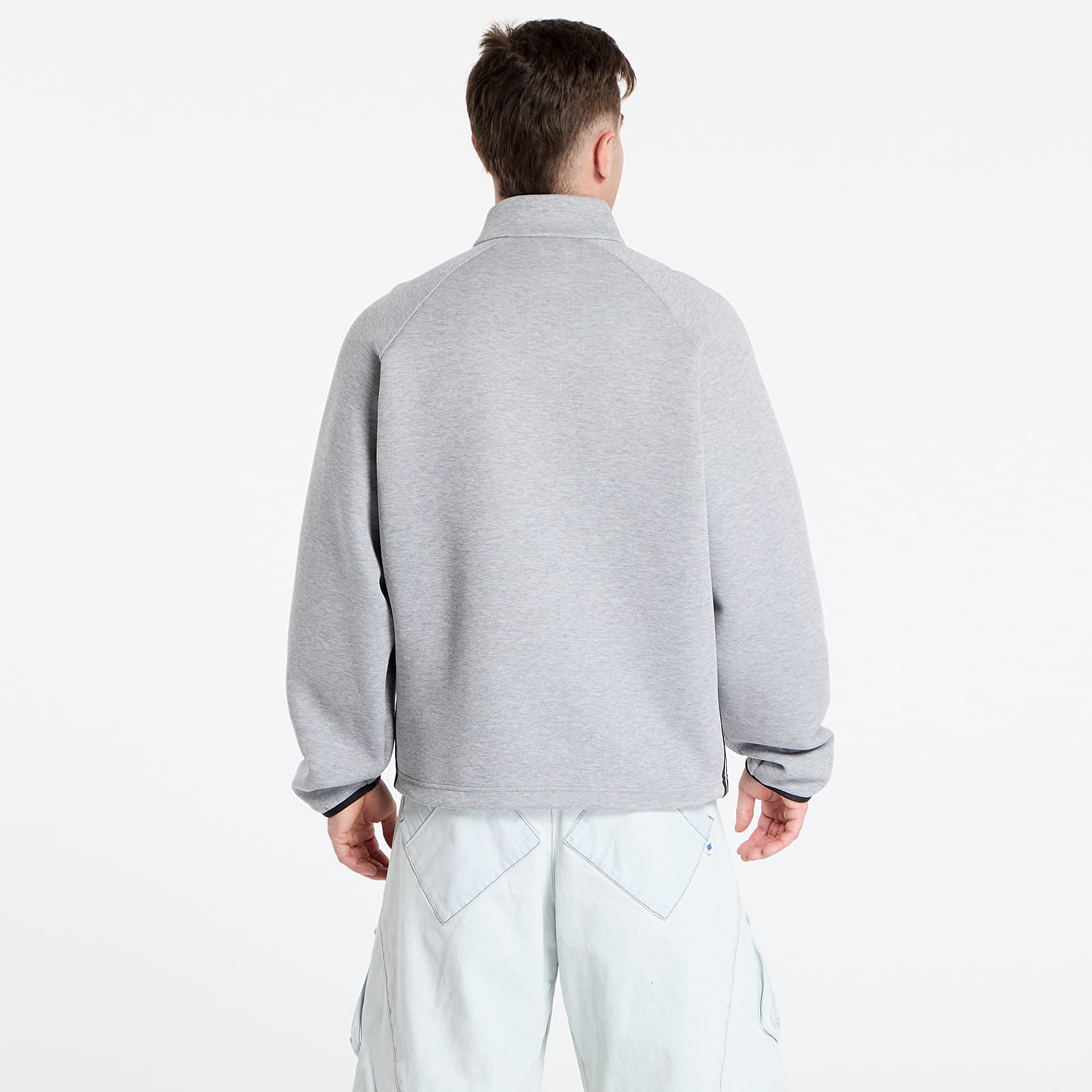 Sudaderas de hombre adidas Spacer Drill Track Top Medium Grey Heather