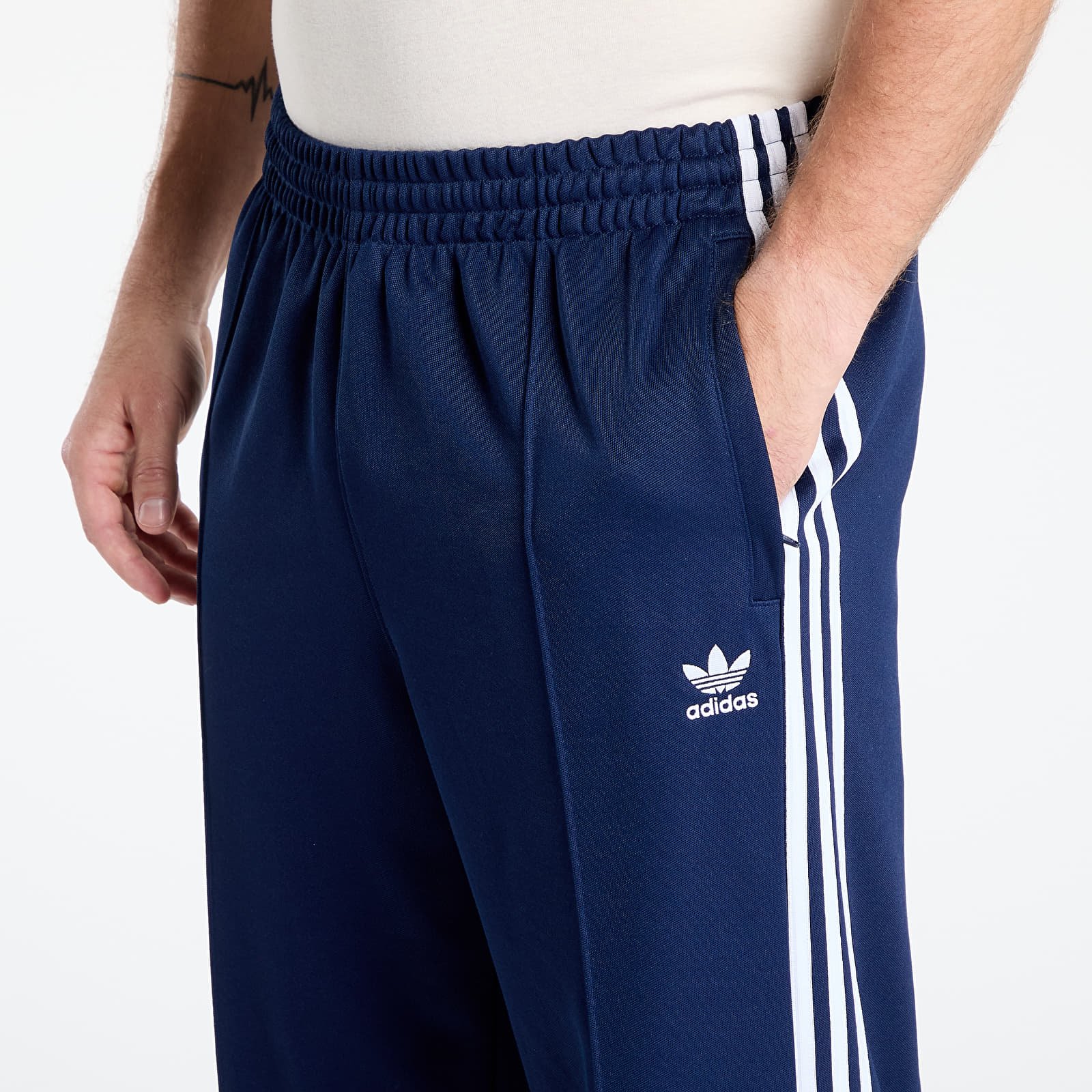 Men's trousers adidas Adicolor Baggy Fit Firebird Track Pants Night Indigo