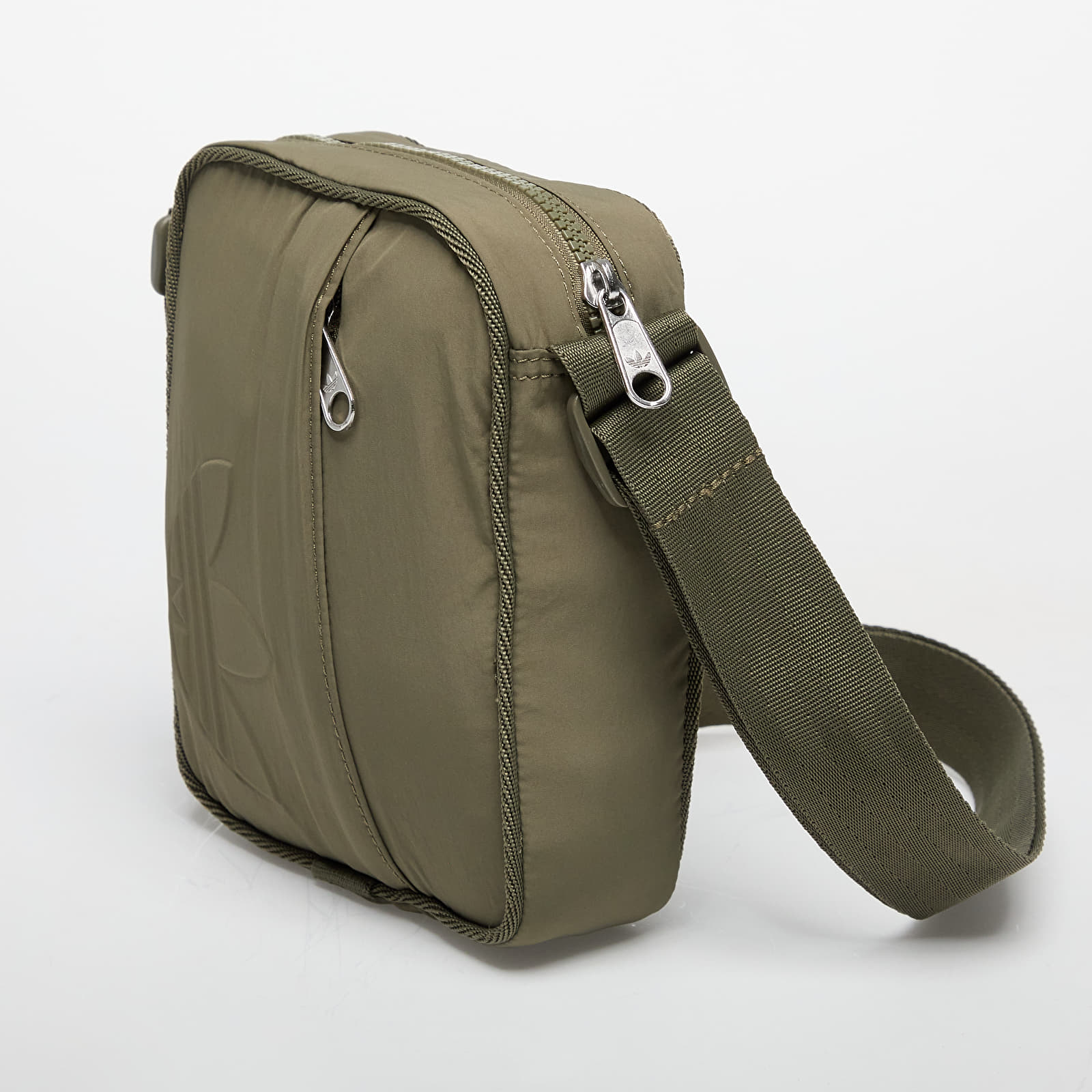 Tašky přes rameno adidas Everyday Icons Small Item Bag Olive Strata/ Preloved Teal/ White