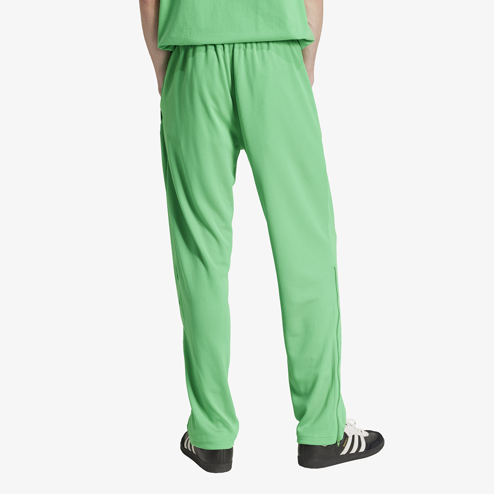 Men's trousers adidas Zip Flr Pant Green/ Energy Green
