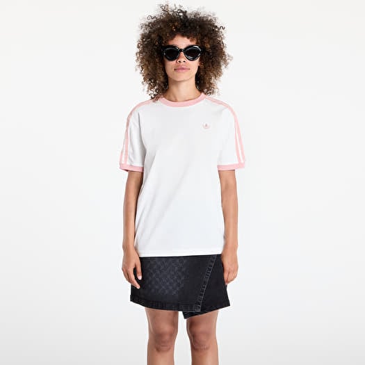 T-shirt adidas Originals Ruffle 3-Stripes T-Shirt Off White