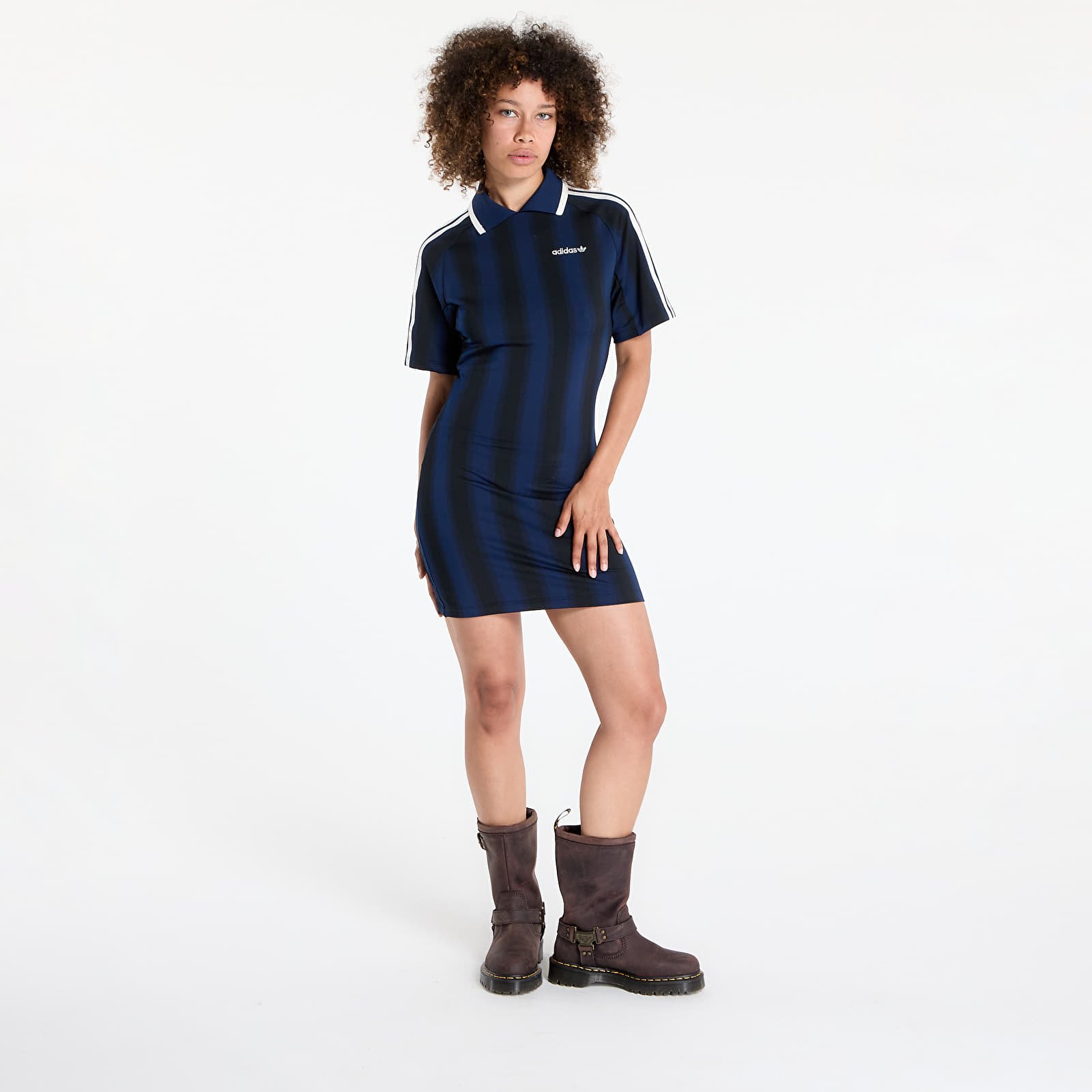 Women's dresses adidas Footie Dress Night Indigo