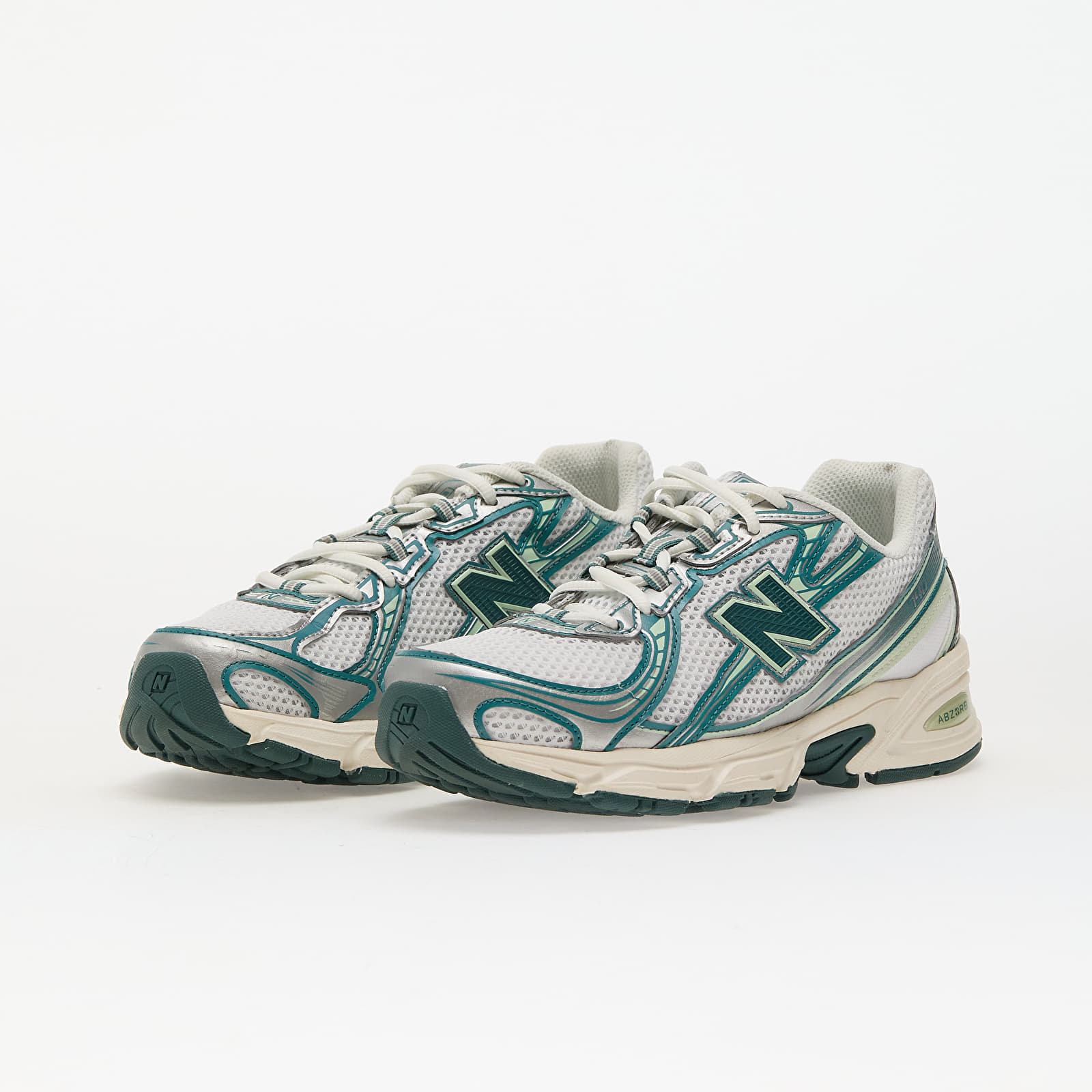 Men's sneakers and shoes New Balance 740 White/ Marsh Green/ Sea Salt