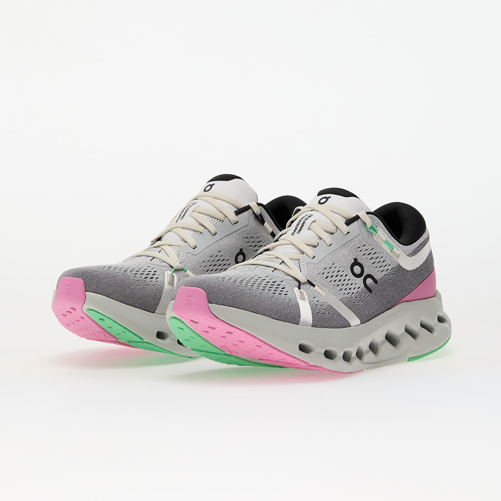Meeste tossud ja kingad On M Cloudsurfer 2 White/ Mineral
