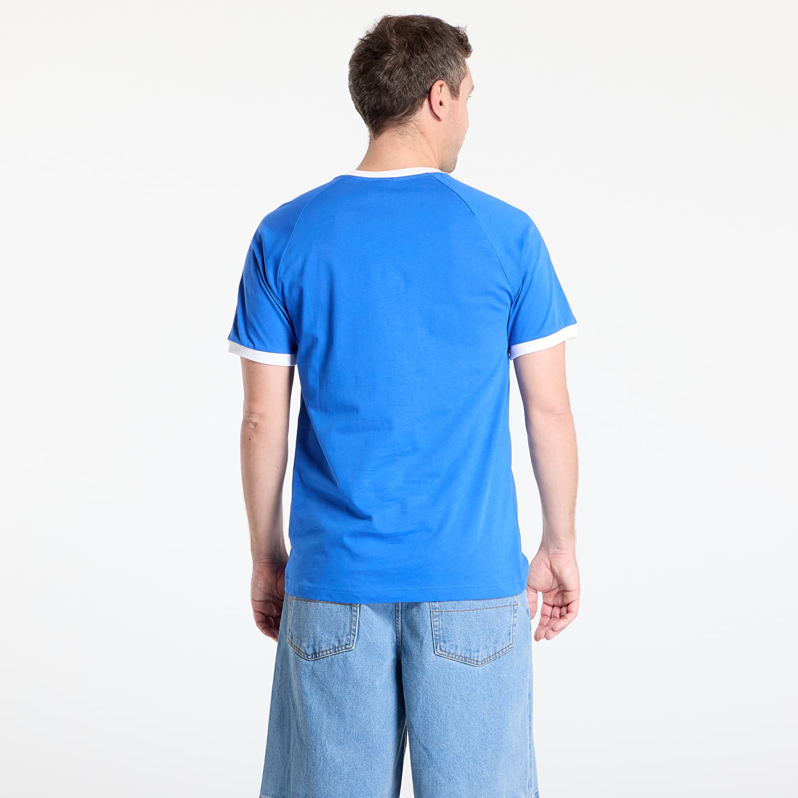 Camisetas hombre adidas 3-Stripes Tee UNISEX Blue
