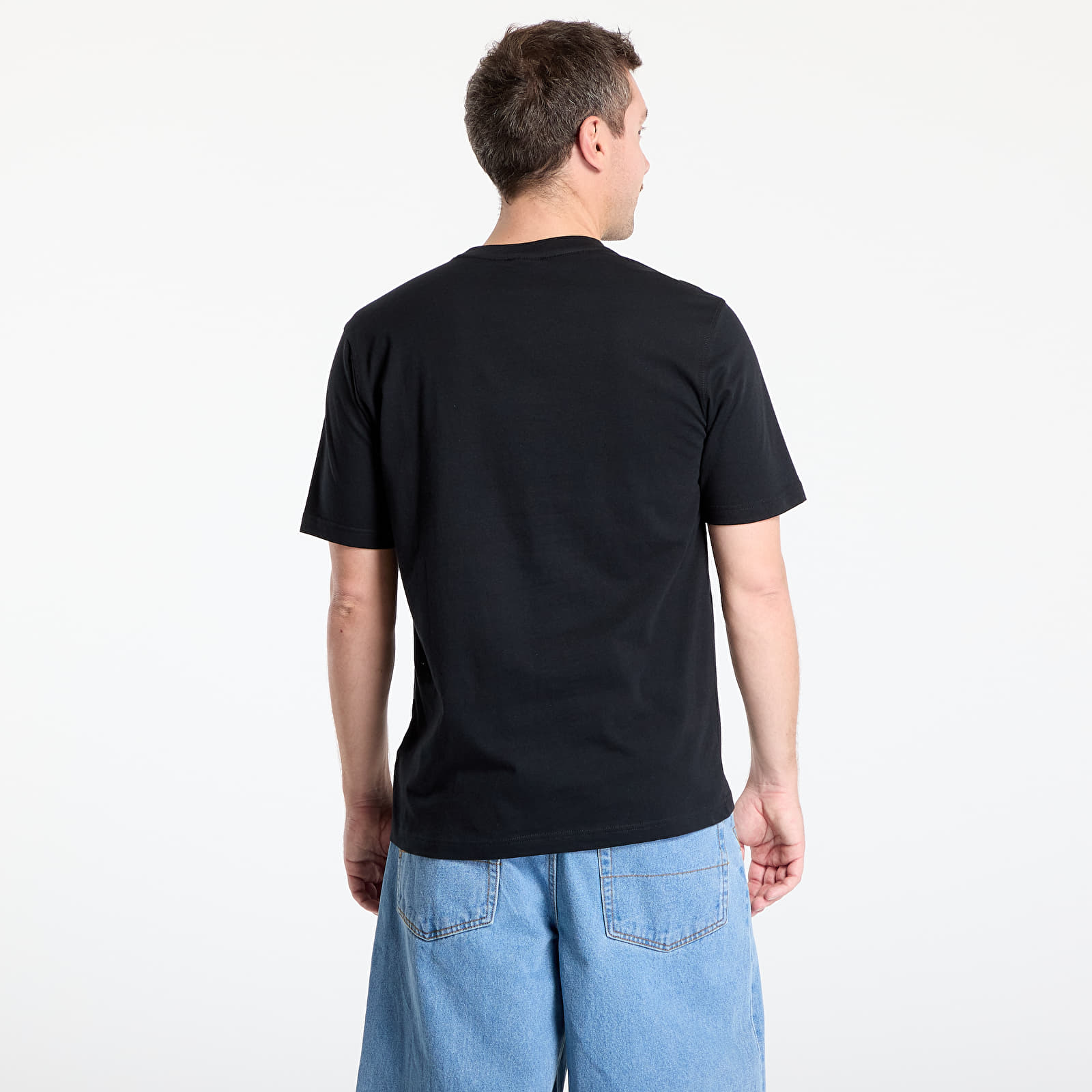 T-Shirts Männer adidas Trefoil Essentials Tee Black/ Cream White/ Core Black