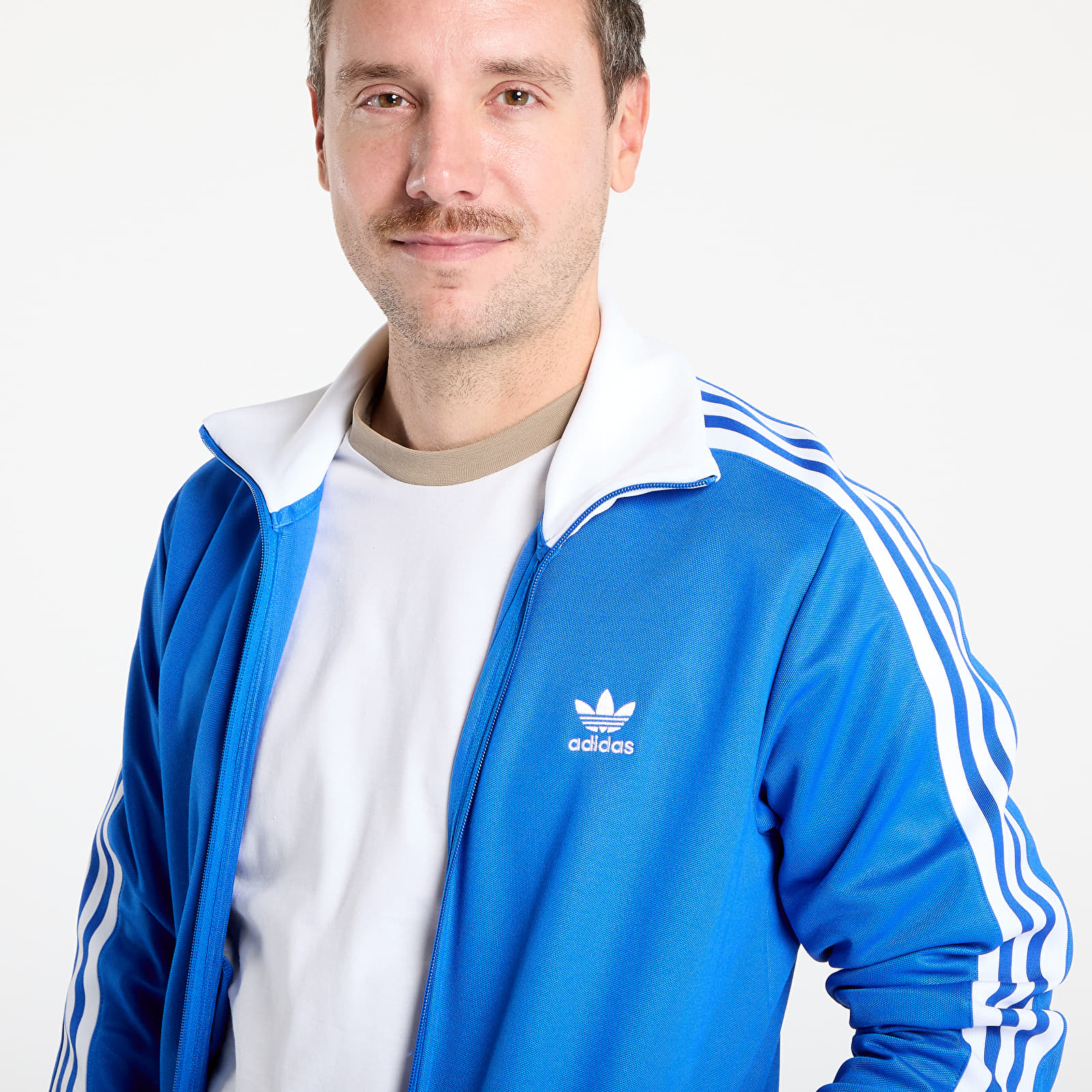 Joped adidas Adicolor Classics Beckenbauer Track Top Blue/ White