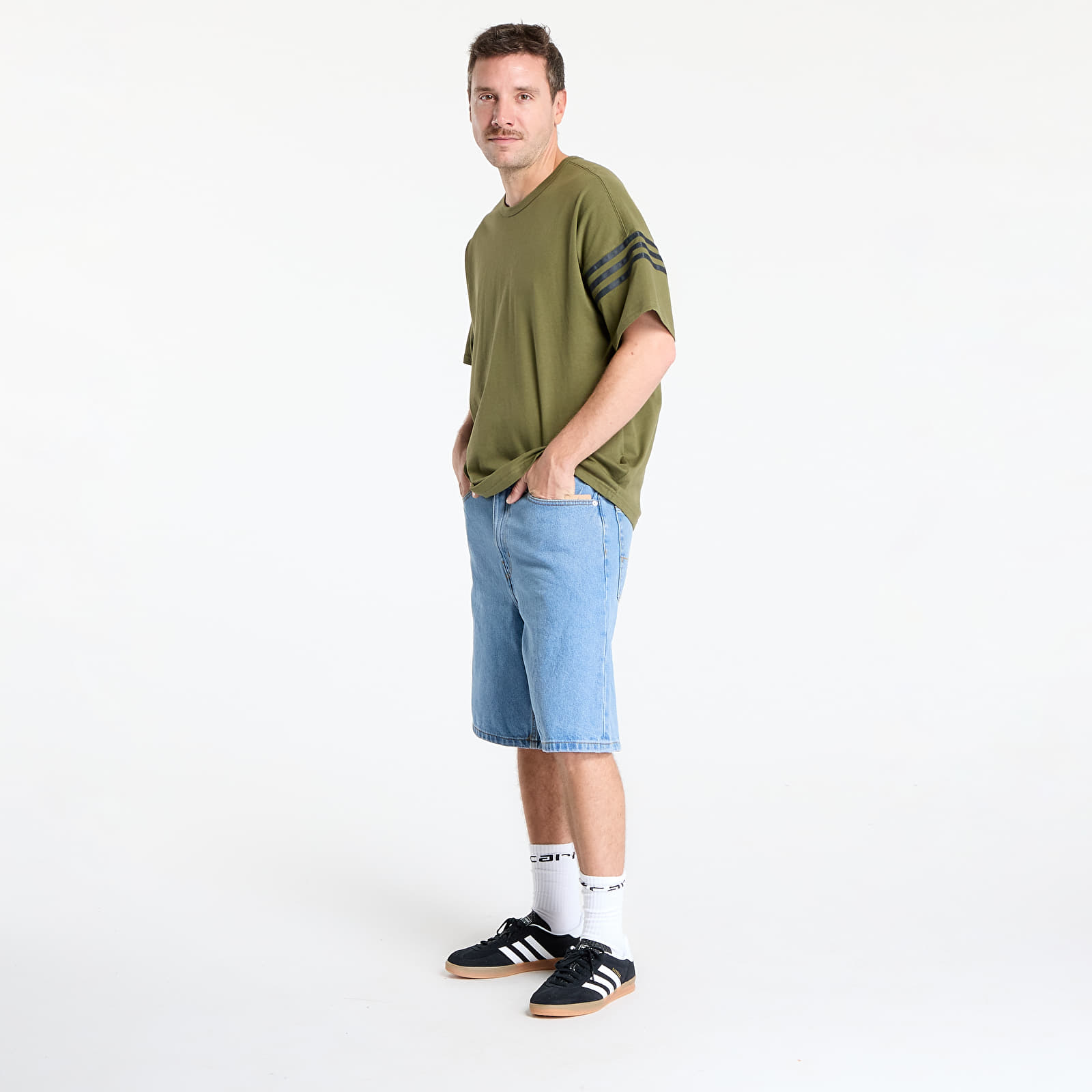 Camisetas adidas Neuclassics Tee Focus Olive