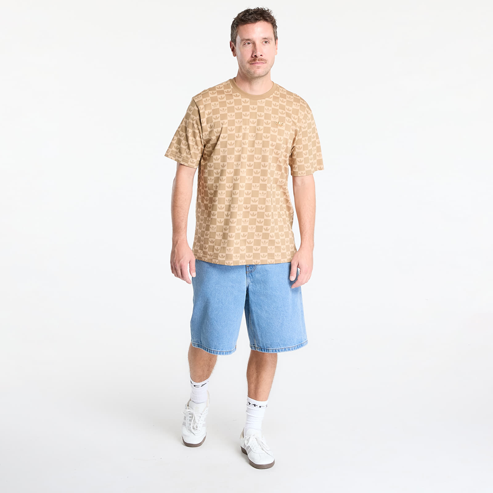 Camisetas adidas Monogram Loose T-Shirt Cardboard
