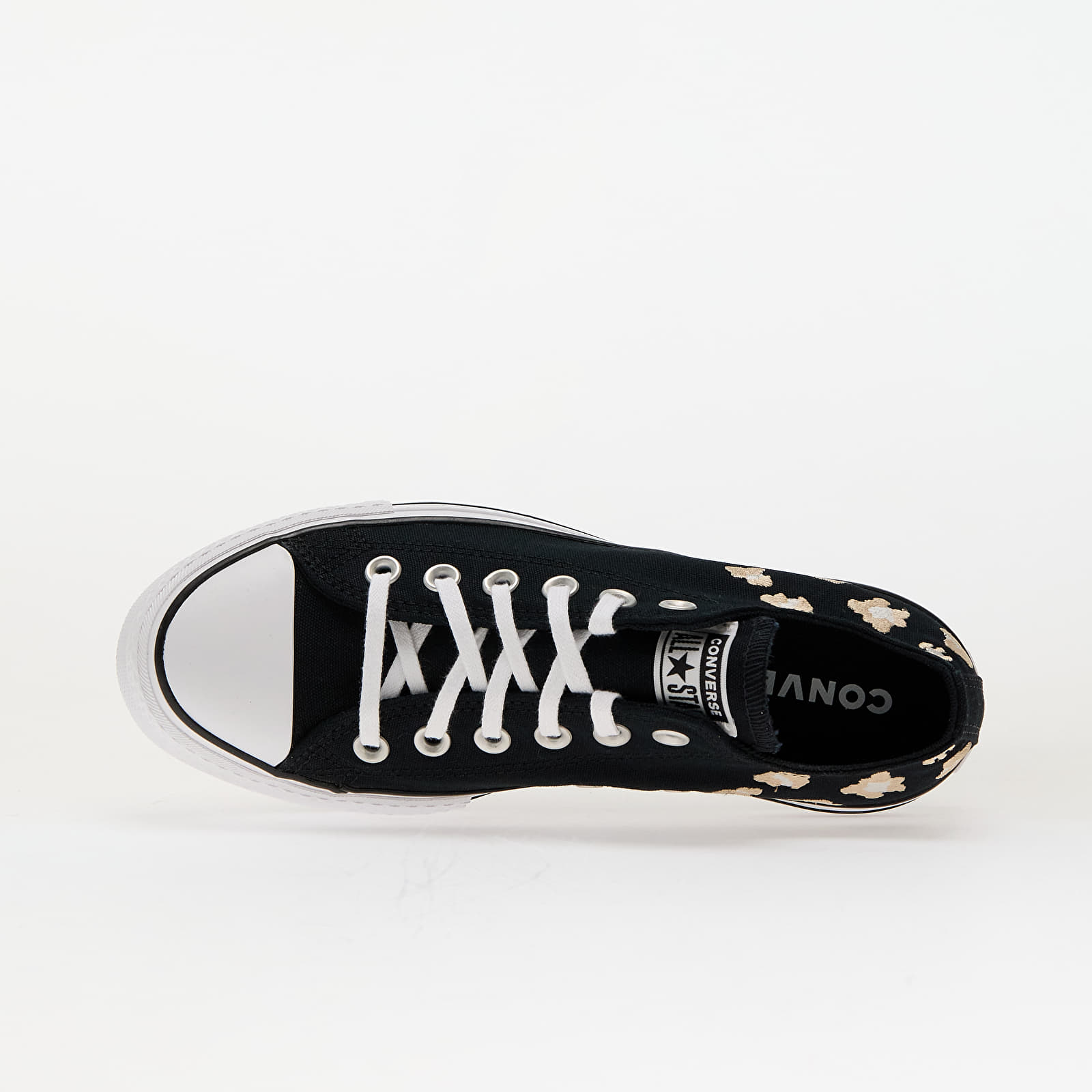 Women's sneakers and shoes Converse Chuck Taylor All Star Lift Black/ Coastal Dune/ White