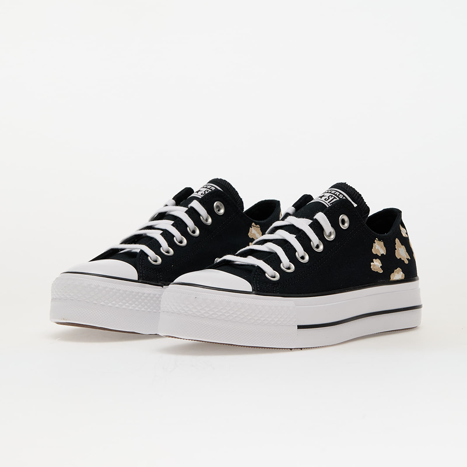 Women's sneakers and shoes Converse Chuck Taylor All Star Lift Black/ Coastal Dune/ White