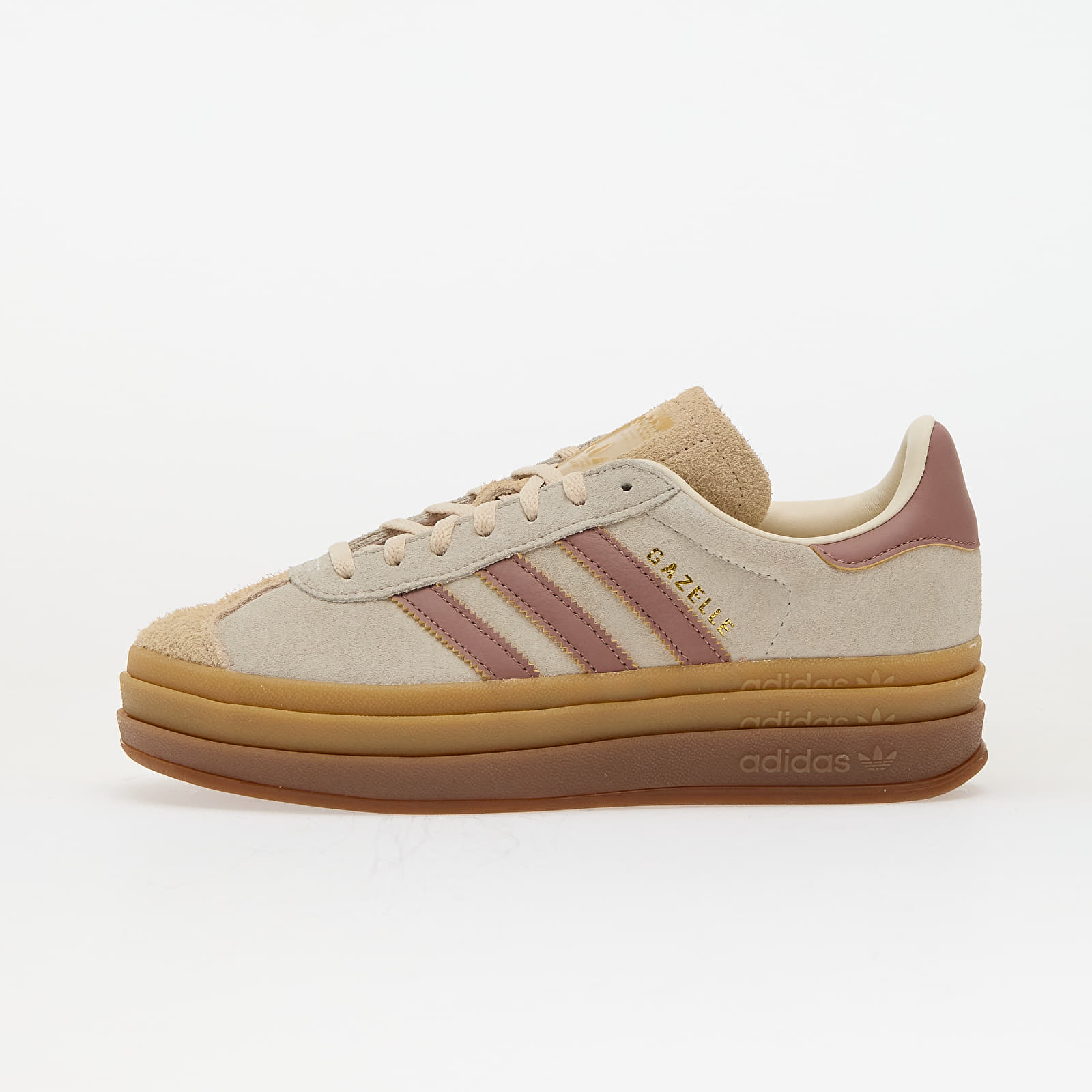 Zapatillas mujer adidas Gazelle Bold W Crew White/ Warm Clay/ Sand Strata
