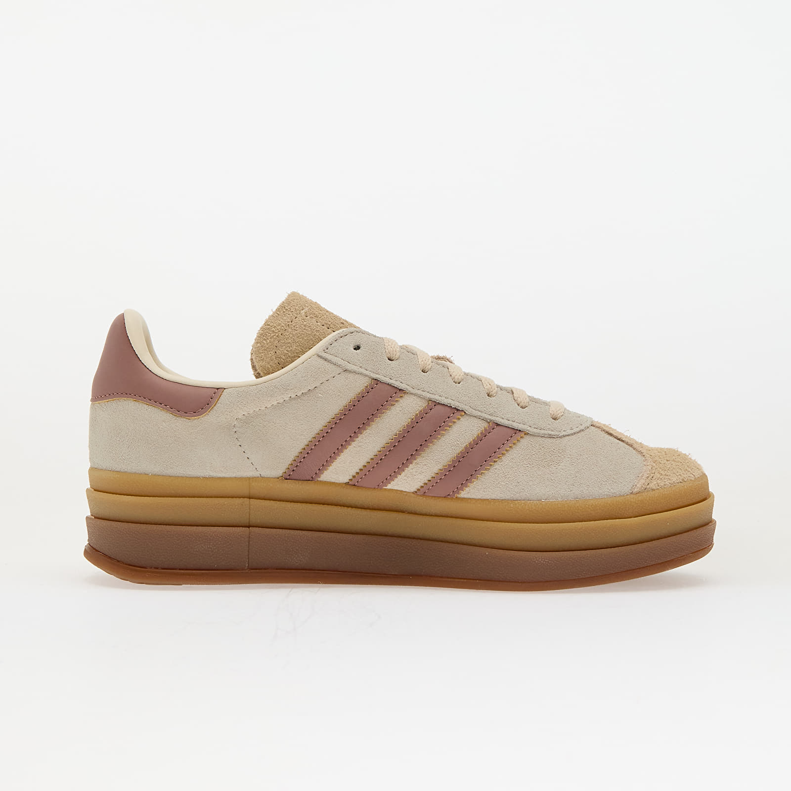 Zapatillas mujer adidas Gazelle Bold W Crew White/ Warm Clay/ Sand Strata