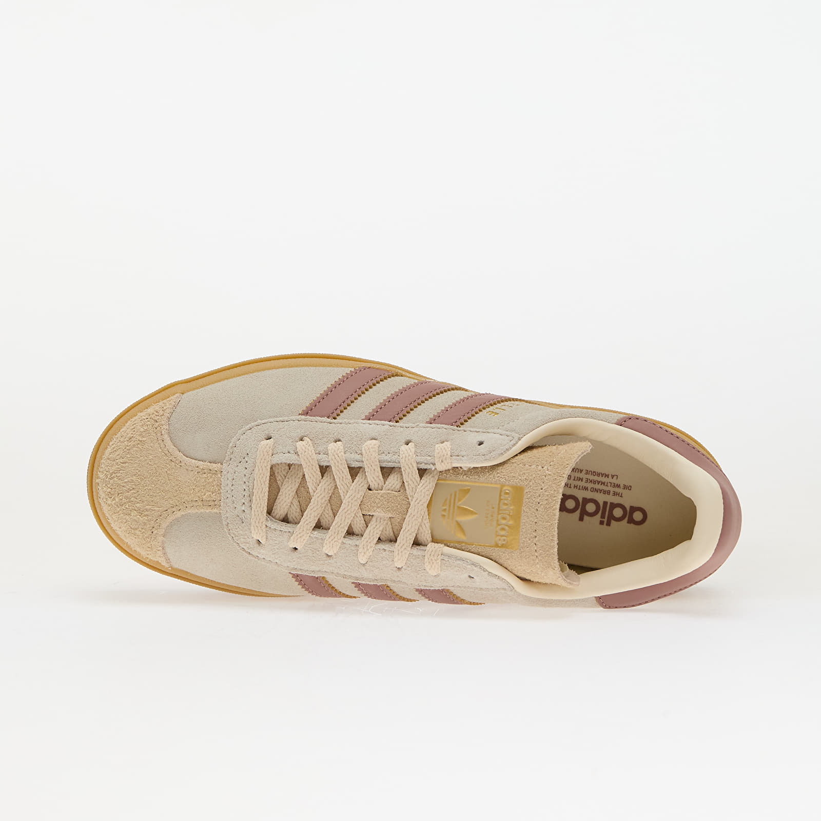 Zapatillas mujer adidas Gazelle Bold W Crew White/ Warm Clay/ Sand Strata