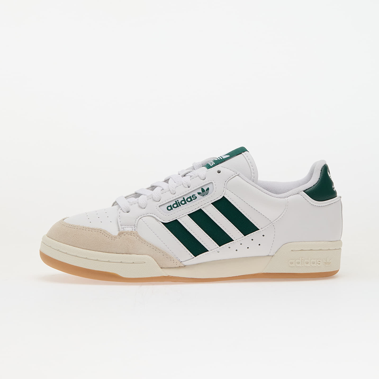 Men's sneakers and shoes adidas Continental 80 Stripes Ftw White/ Collegiate Green/ Core White