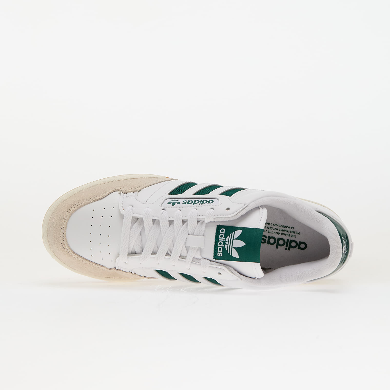Men's sneakers and shoes adidas Continental 80 Stripes Ftw White/ Collegiate Green/ Core White