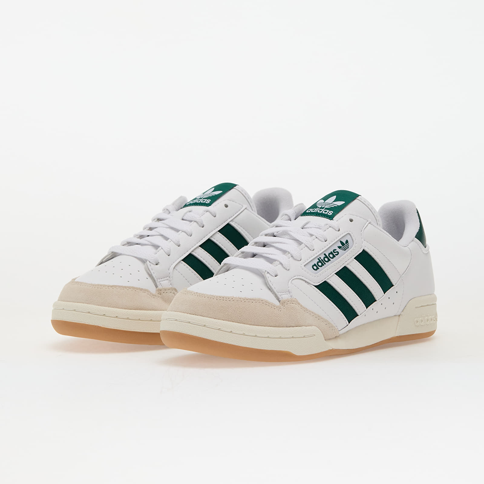 Men's sneakers and shoes adidas Continental 80 Stripes Ftw White/ Collegiate Green/ Core White