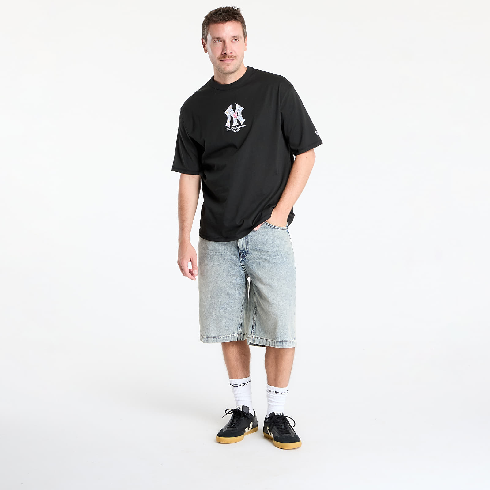 Тениски New Era  New York Yankees MLB Infill Oversized Tee UNISEX Black