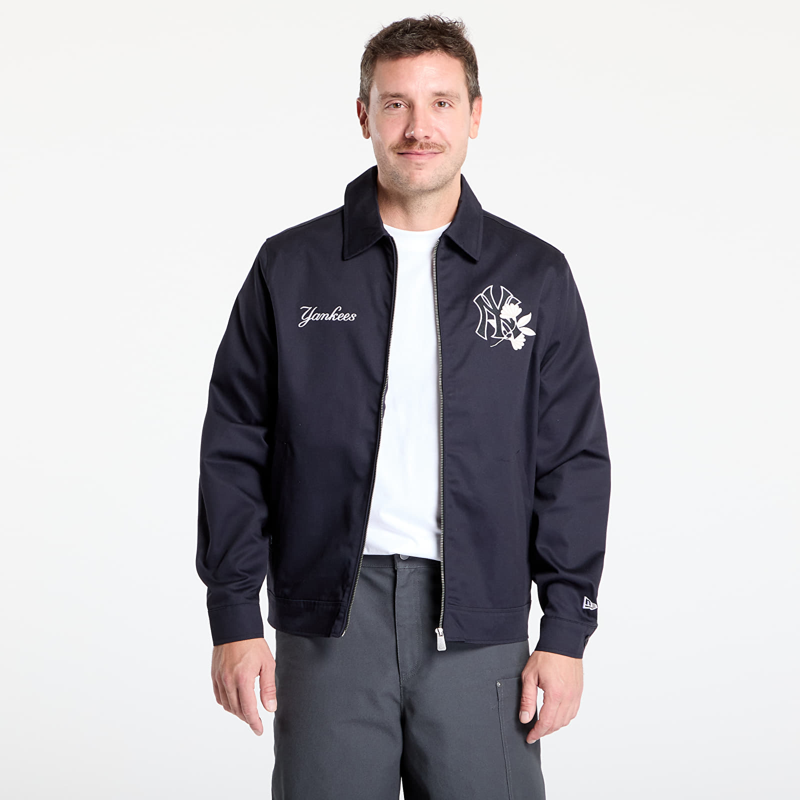Jackets New Era New York Yankees MLB Collared Jacket UNISEX Navy