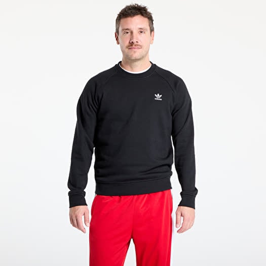 Sweatshirt adidas Trefoil Essentials Crew Sweatshirt Black