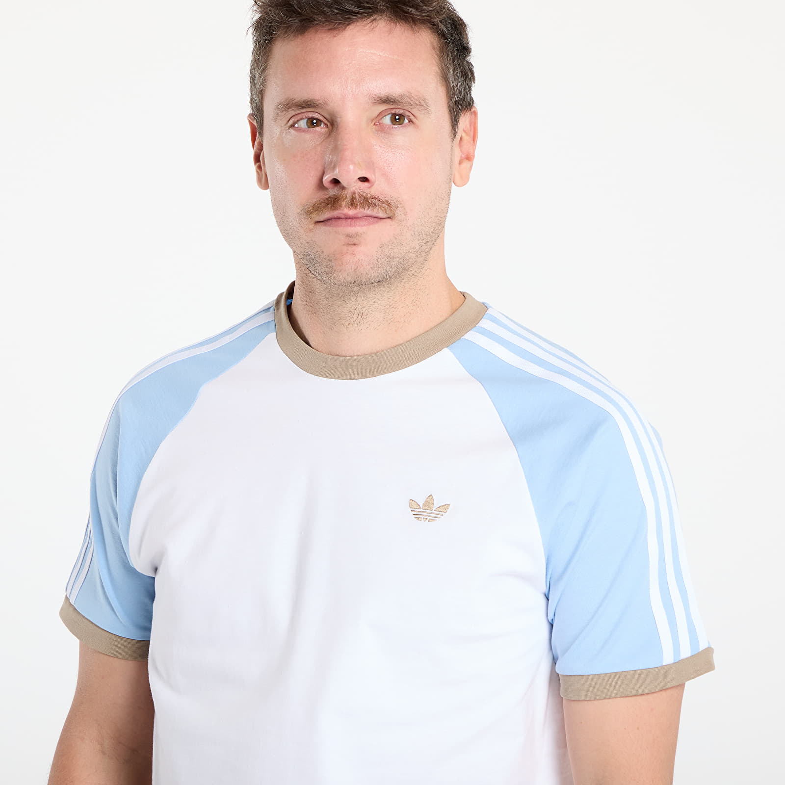 Moške majice  adidas Cali Tee White/ White/ Clear Sky