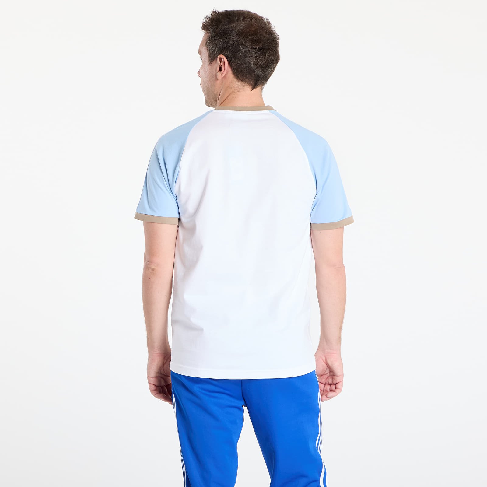 Moške majice  adidas Cali Tee White/ White/ Clear Sky