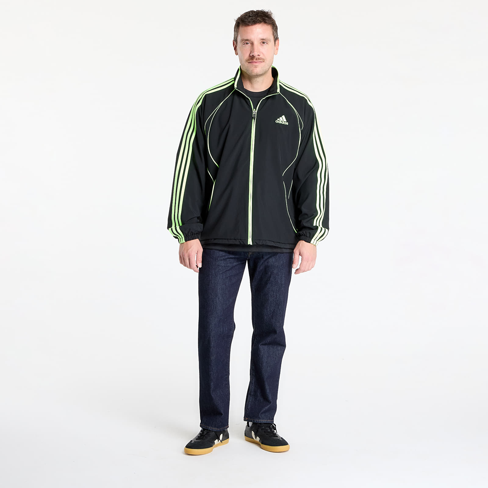 Jacken adidas Teamgeist Adicolor Track Top Black