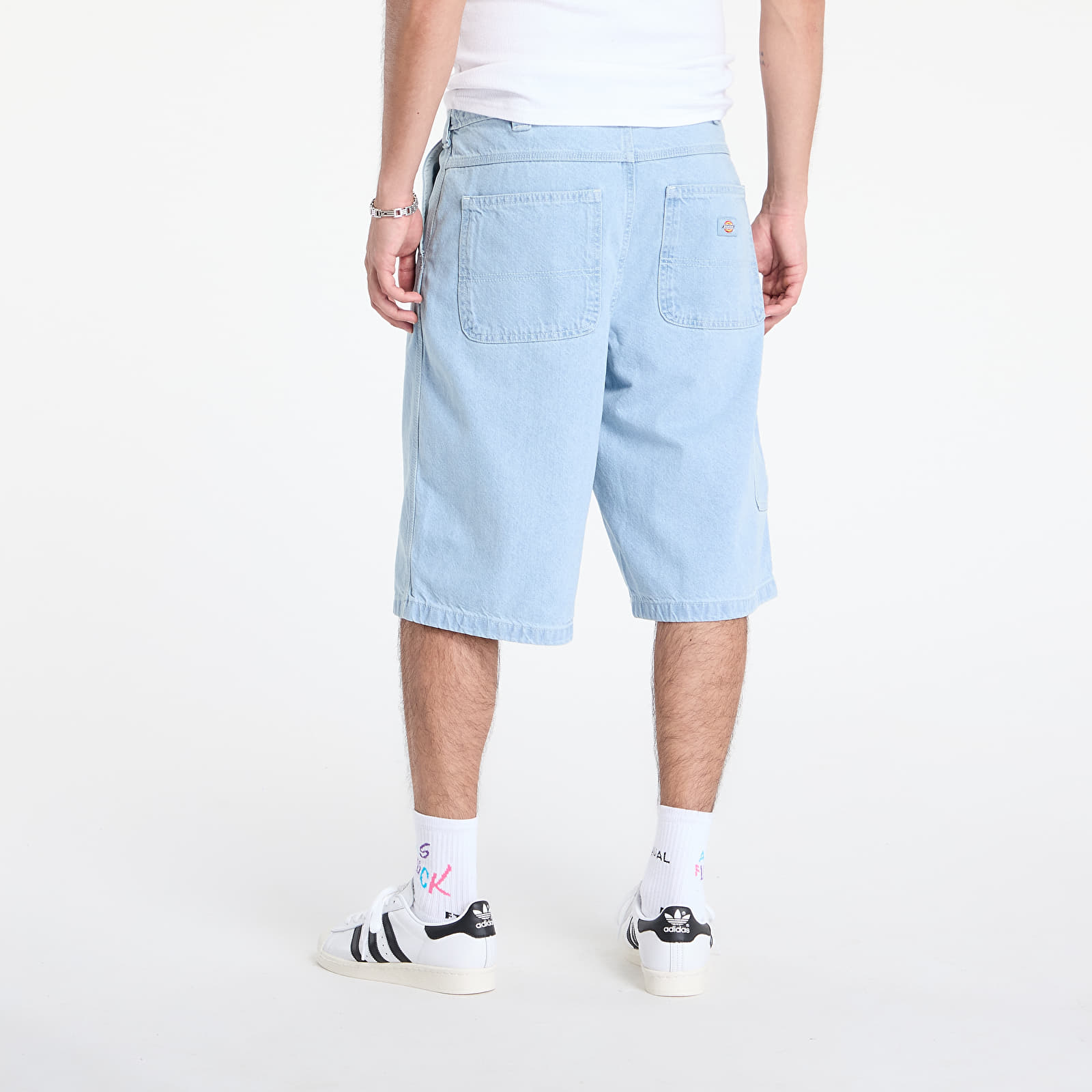 Muške kratke hlače Dickies Madison Denim Short Vintage Aged Blue