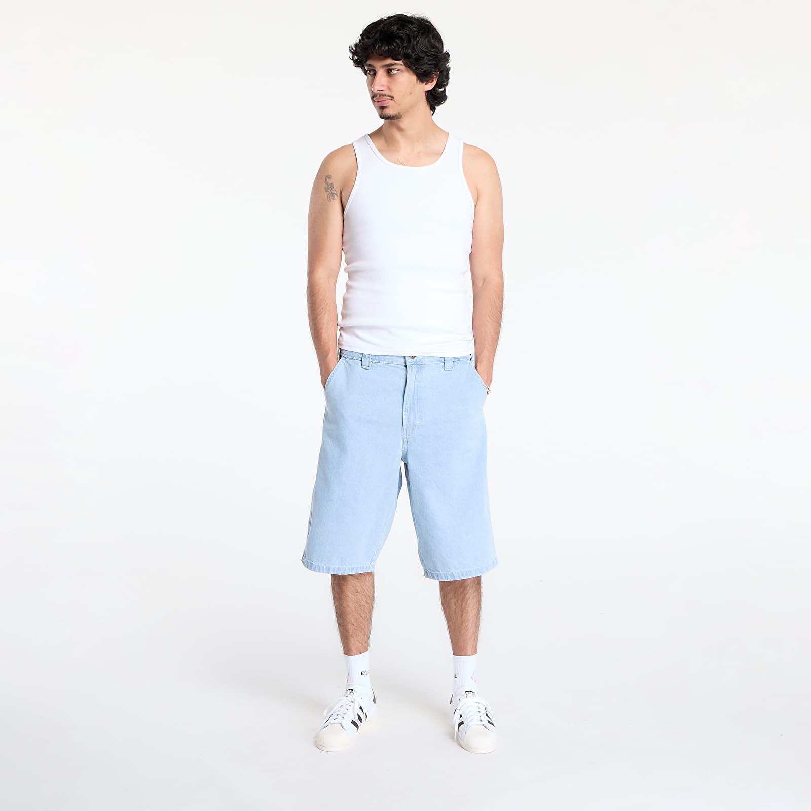 Muške kratke hlače Dickies Madison Denim Short Vintage Aged Blue