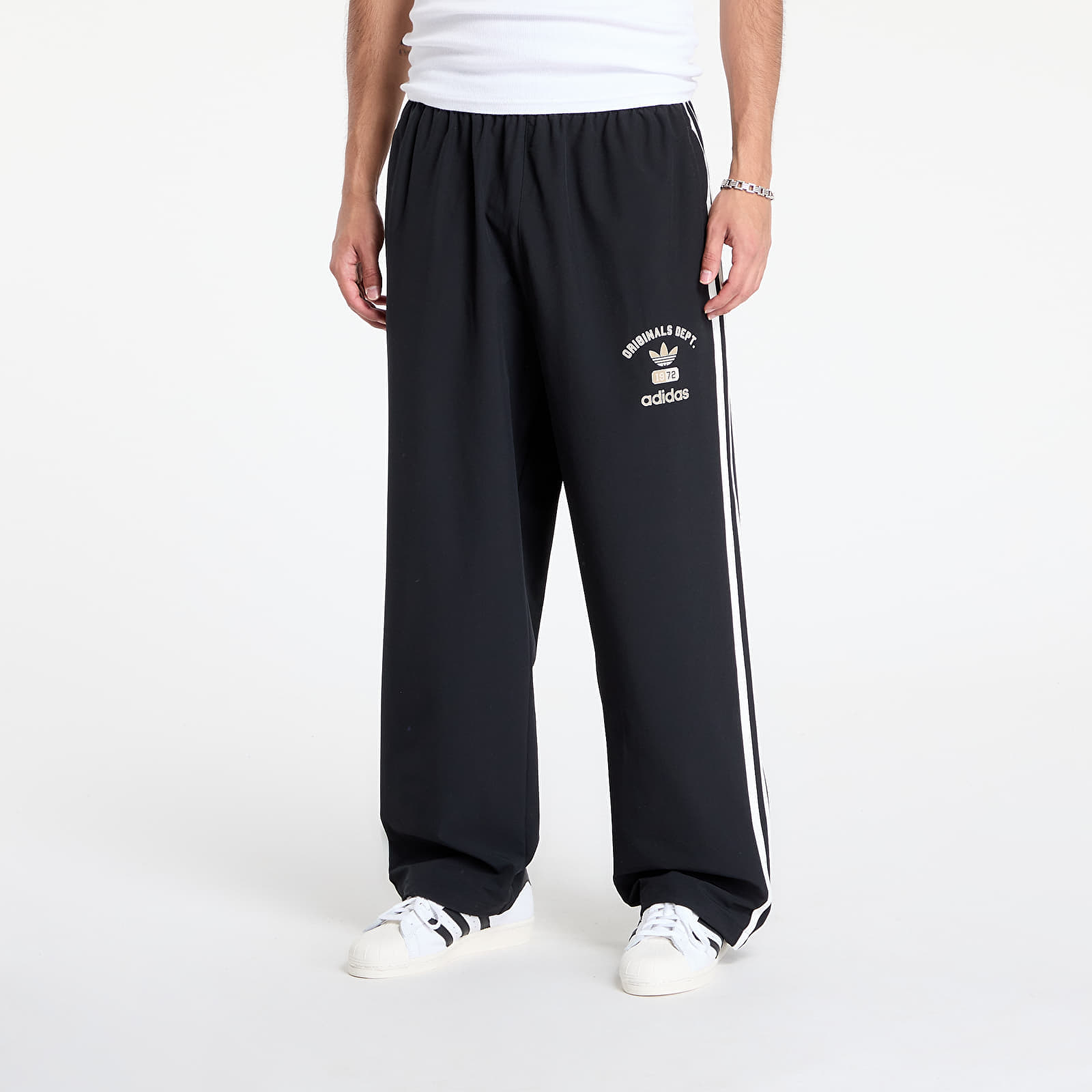 Pants adidas Originals Dept. Woven Firebird Track Pant Black L