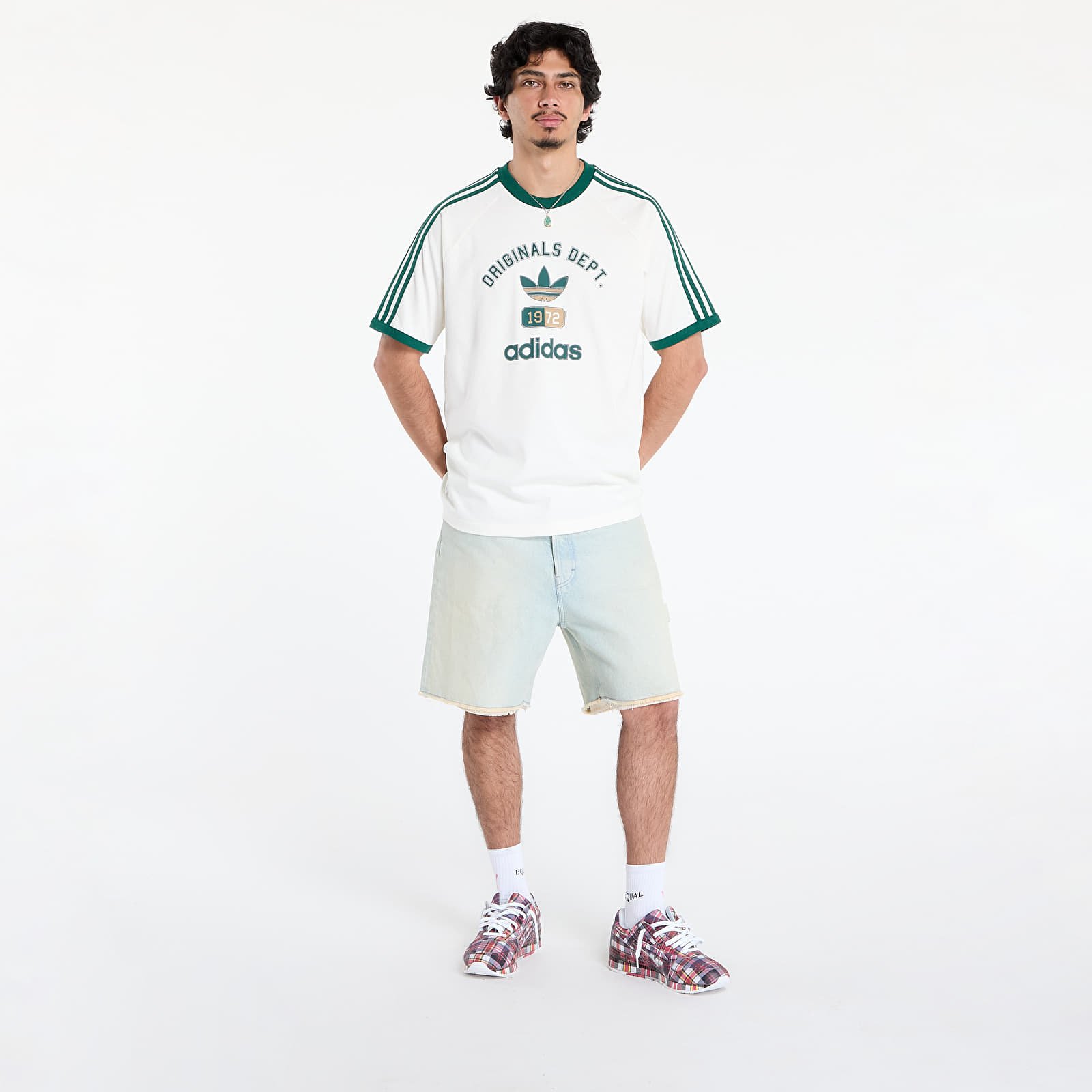 Meeste T-särgid adidas 3-Stripes Originals Dept. Graphic T-Shirt Off White