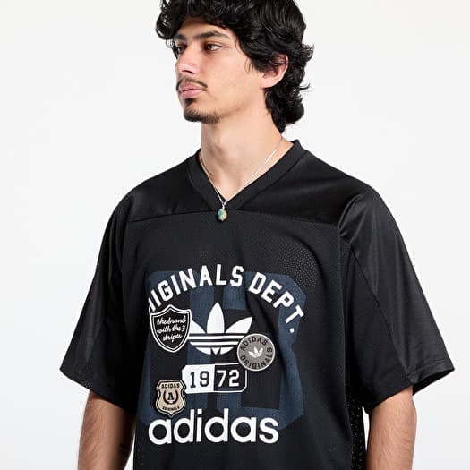 adidas Originals Dept. Graphic Mesh Jersey Black | Queens