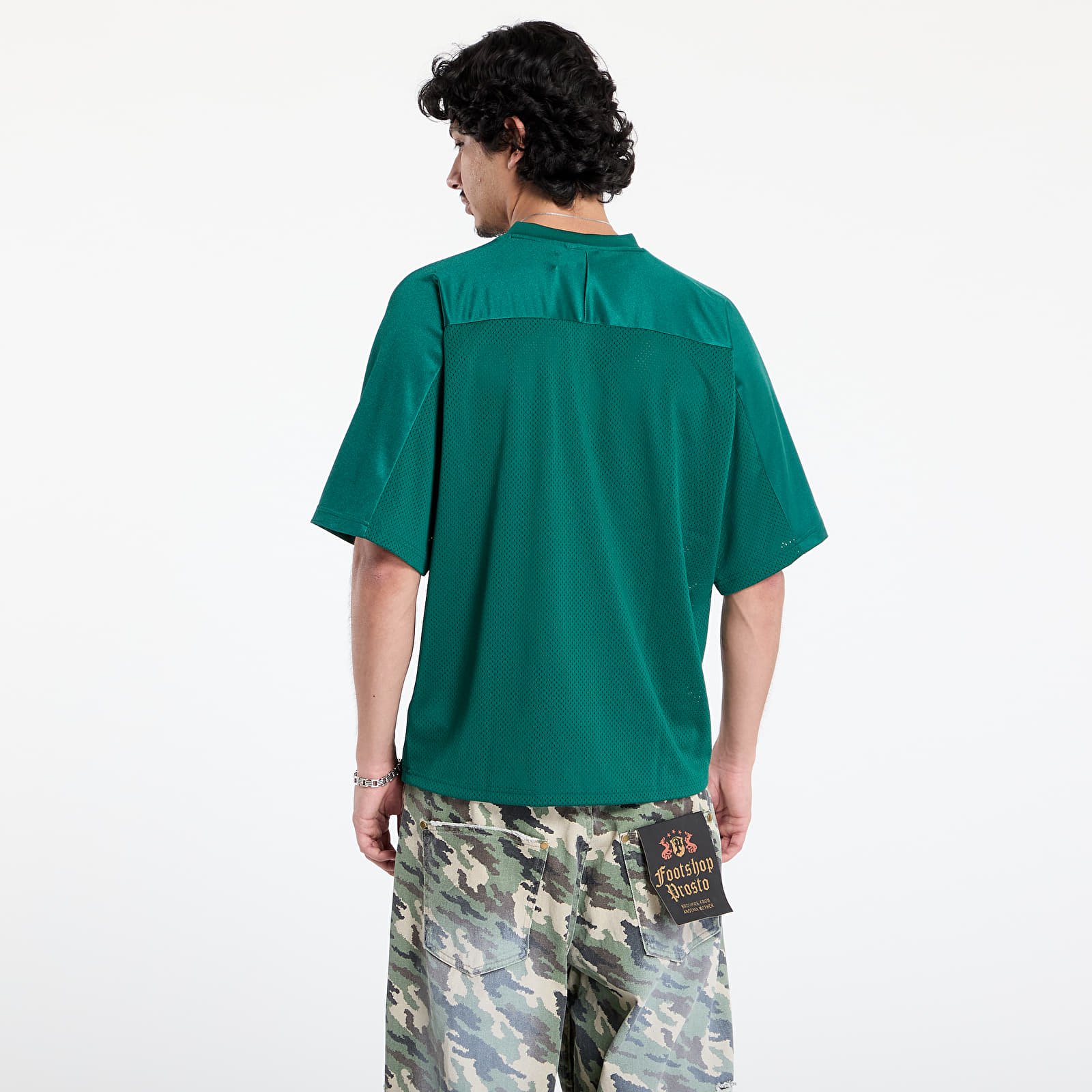 Meeste T-särgid adidas Originals Dept. Graphic Mesh Jersey Collegiate Green