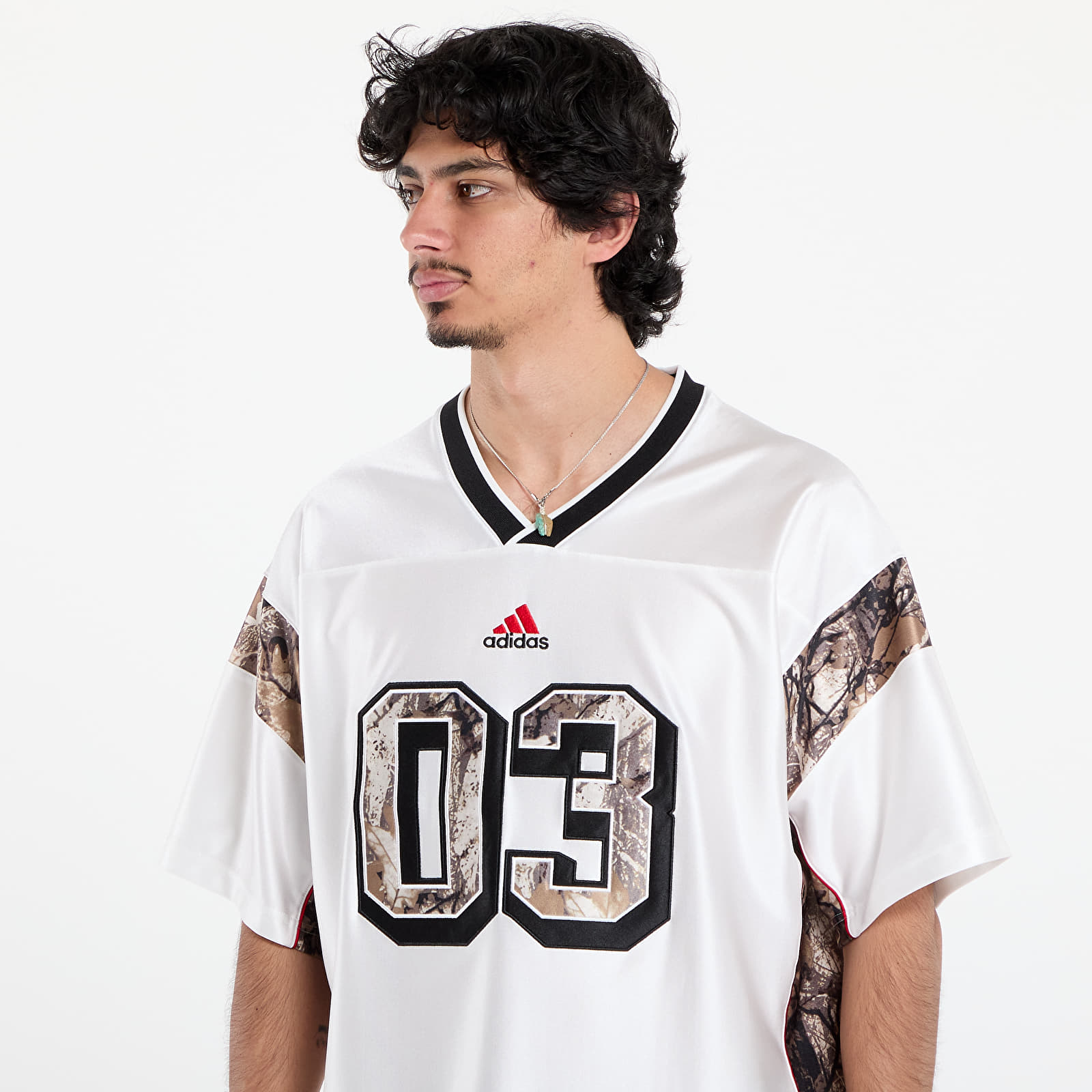 Trikood adidas Originals Camo Football Jersey Core White