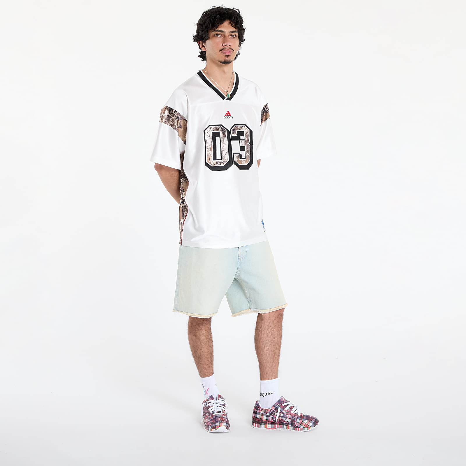 Trikood adidas Originals Camo Football Jersey Core White