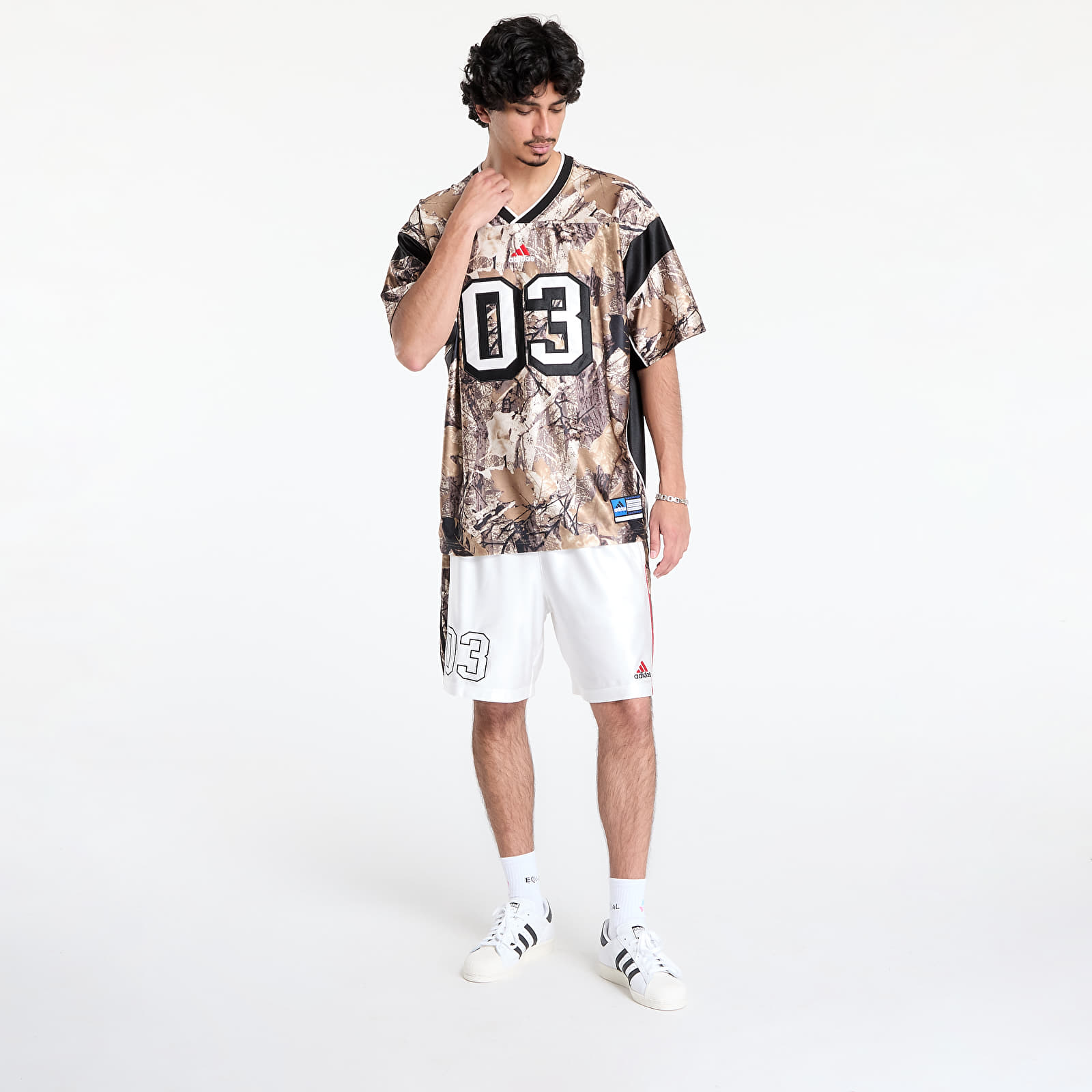 Trikood adidas Originals Camo Football Jersey AOP Camel
