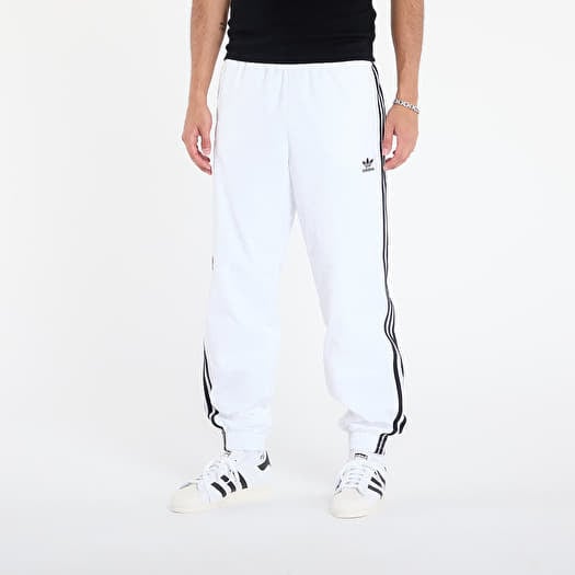 adidas Adicolor Woven Firebird Track Tracksuit Bottoms White/ Black