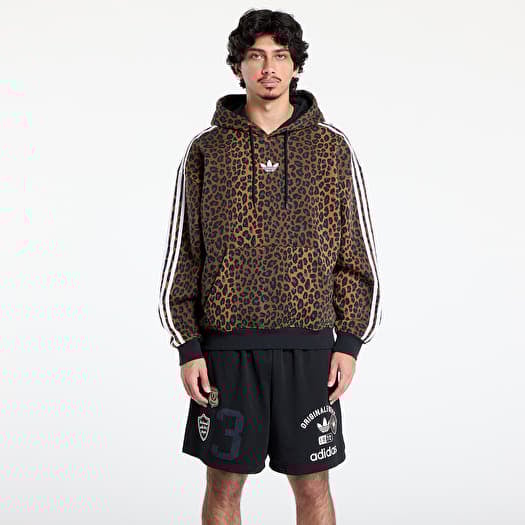Sweatshirt adidas Graphic Lo Hoddie Brown Strata