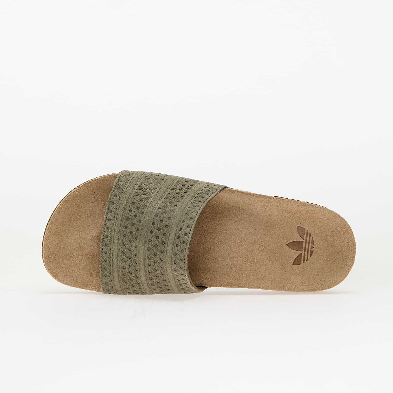 Meeste tossud ja kingad adidas Adilette Rs Medium Dark Khaki / Medium Dark Khaki / Medium Dark Khaki