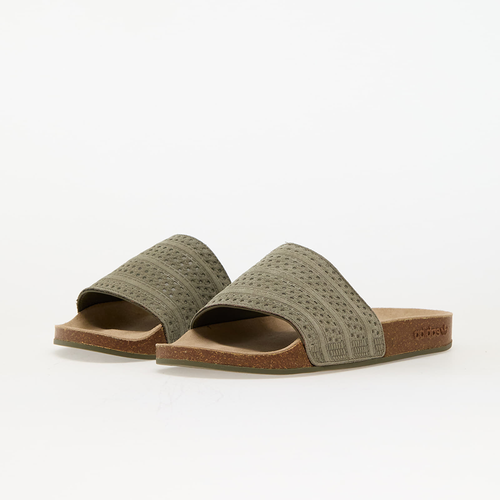 Meeste tossud ja kingad adidas Adilette Rs Medium Dark Khaki / Medium Dark Khaki / Medium Dark Khaki