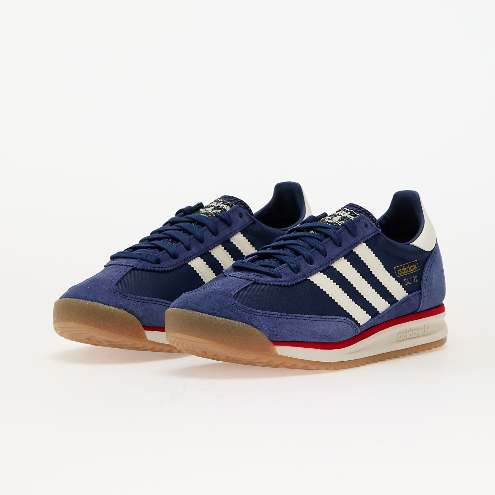 Vīriešu čības un apavi adidas SL 72 Rs Dark Blue/ Off White/ Red