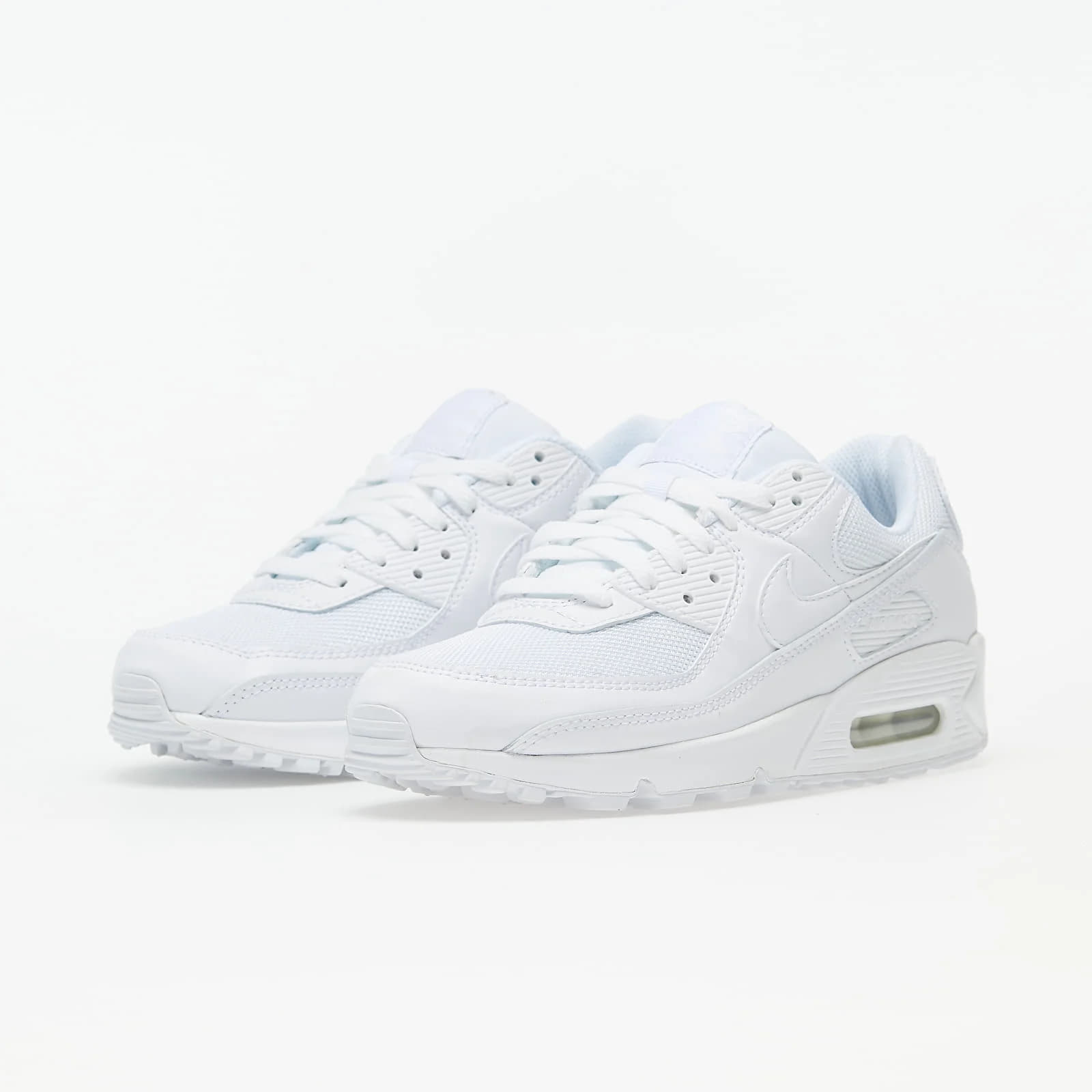 Meeste tossud ja kingad Nike Air Max 90 white / white - white - wolf grey