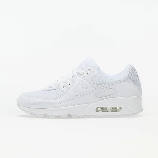 Nike Air Max 90 white / white - white - wolf grey